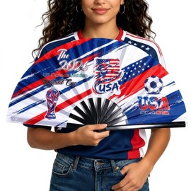 AICase para panini World Cup 2026 FIFA World Soccer Cup Fans plegables Esenciales para el día del juego de fútbol para cantos de estadio,recuerdos de 