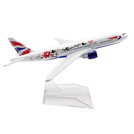 Airplane Model Aviation Plum Blossom Model Plane 1/400 16cm Diecast Planes Alloy Metal Airbus Aircraft Toy for Collection Display with Stand Gifts for Children Aviation Enthusiast Table Decoration