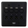 WallCAT 8 - Analog, AES3, DMX and intercom 4 Channel