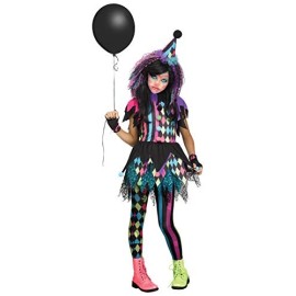 Fun World Girls Twisted Circus Clown Costume X-Large 14/16