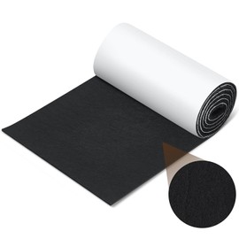 Fullhawl Large Felt Furniture Pads 60 x 8 x 0.12 Inch Non Slip Self Adhesive Heavy Duty Cuttable Strip Roll Felt Sheet Tape for Protecting Hardwood Floors Chair Wall