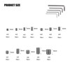 KOXXIAMOQ 595pcs Set Screws Assortment Kit, Allen Head Grub Screws,