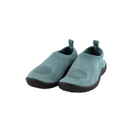 Sterntaler Bathing Shoes Plain Baby Aqua Shoes Quick-Drying Unisex Swimming Shoes with Ergonomic Sole Comfortable Beach Slippers, Jade Green, 22 EU
