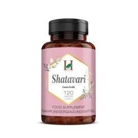 H&C Shatavari Caplets/Tablets (Asparagus Racemosus) - 750mg, 120 Caplets | Women Health Supplement