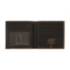 ARIAT Large Bifold Overlay Shield Wallet, Brown Rowdy