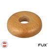 FUX Pack of 2 Single Heating Pipe Rosette, 15 mm