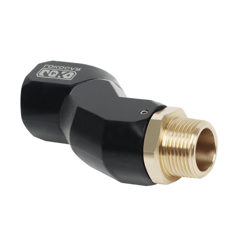 LokoCar 1"NPT Multi Plane 360 Rotating Fuel Pump Tank Hose