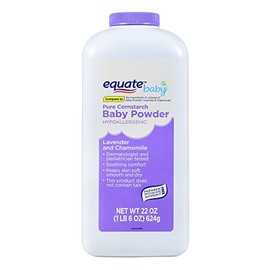 Equate Judastice - Polvo para bebé con lavanda y manzanilla, 22 onzas