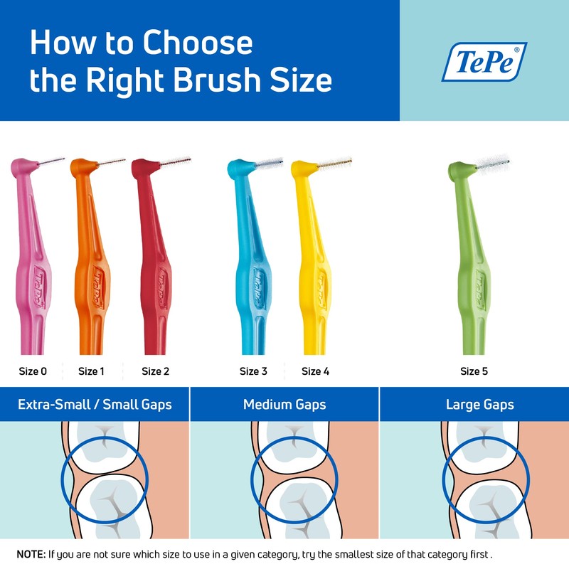 TePe Interdental Angle Blue Surgery 25 Pack