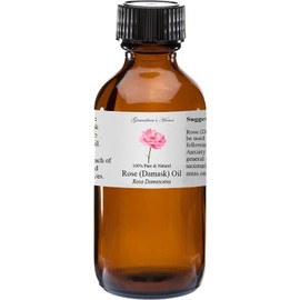 Rose Essential Oil - 2 fl oz -100% Pure and Natural - Therapeutic Grade - Grandma's Home