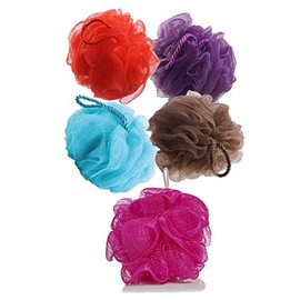 BoldnYoung (35g/pcs) Bath and Shower Sponge Loofahs Exfoliating Mesh Puff - Great for Body Wash