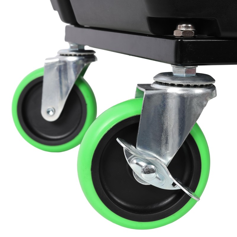 Heavy Duty Mechanic Stool with 330lbs Load Capability, Garage Stool