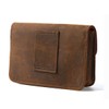 Luufan Genuine Leather Waist Bag, Men's Waist Pouch, Leather Belt