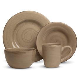 tag - Sonoma 16-Piece Ironstone Ceramic Dinner Set, A Stylish Way to Bring Bold Color to Your Table, Tan