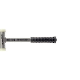 Halder to (HALDER) Shock Sleevless No Recoil Super Craft Hammer Steel Handle Nylon (White) Diameter 25 3377.025 