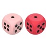 sourcing map 2Pcs Foam Dice, 8cm/3.15inch Eva 6-Sided Dice Stress