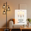 PESRAE Dimmable Industrial Floor Lamp, Farmhouse Floor Lamp Standing Lamp