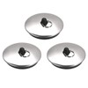 sourcing map Rubber Sink Plug Drain Stopper Fit 56mm with
