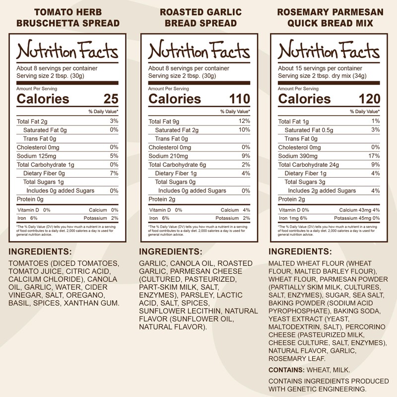 Stonewall Kitchen, Antipasto 5-Piece Gift Set with Reusable Basket