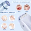 Depiladora Eléctrica y Rasuradora para Mujer 2 en 1, Doble