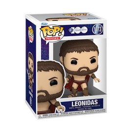 Funko POP! Movies: 300 - King Leonidas - 1/6 Odds for Rare Chase Variant - 300 The Movie - Collectable Vinyl Figure - Gift Idea - Official Merchandise - for Kids & Adults - Movies Fans