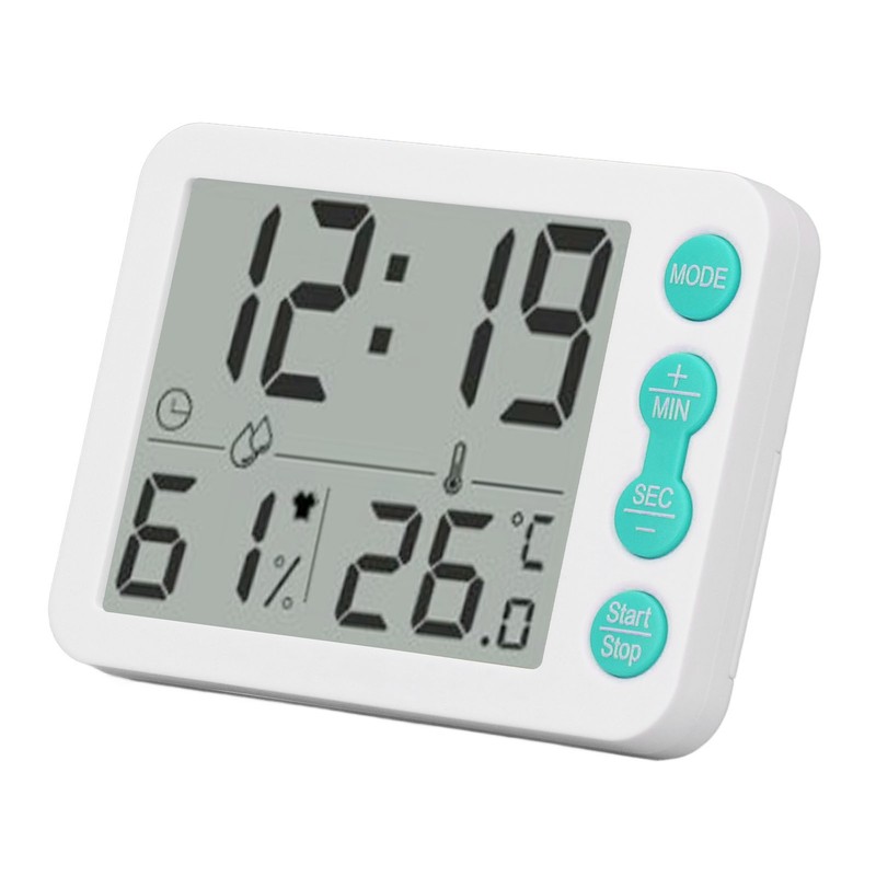 Indoor Digital Temperature Humidity Meter Multifunctional Electronic Thermometer Hygrometer with
