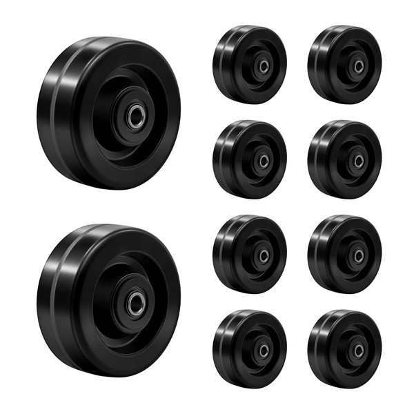5 Inch Caster Wheels, Phenolic Wheel with Strong Capacity 1000