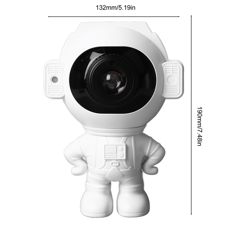 Astronaut Star Sky Projection Light Romantic Projector Lamp with Bluetooth