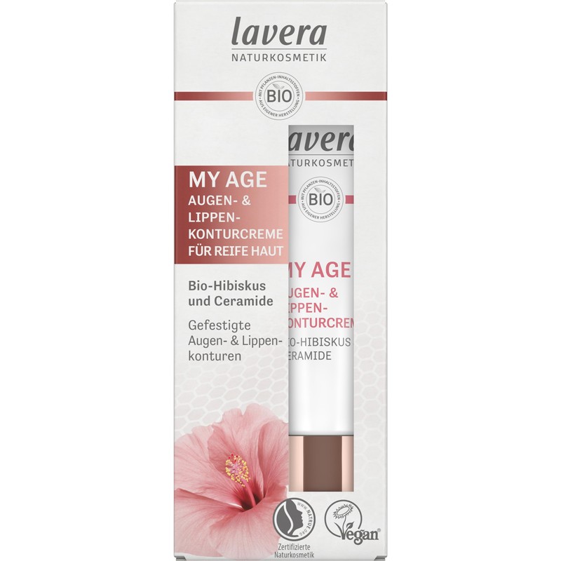lavera MY AGE eye & lip contour cream 15 ml