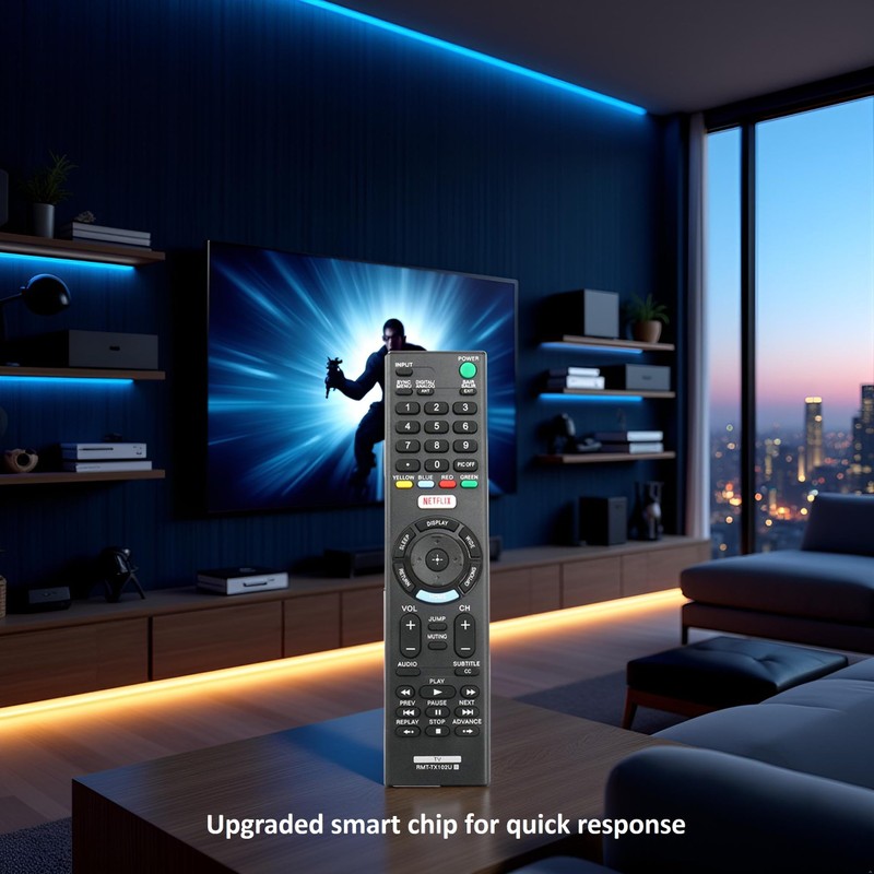 Universal for Sony-TV-Remote, Compatible with Sony Bravia Smart LCD LED