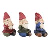 Ebros Whimsical See Hear Speak No Evil Wise Gnomes Figurines