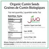 Jiva USDA Organic Cumin Seeds Whole 7oz - Packaged in