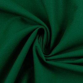 Swafing Heather Cotton Fabric Woven Plain Coupon (Dark Green, 1 m) - 36