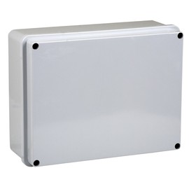 Electraline 60559 Smooth Surface-Mounted Distribution Box 150 x 110 x 70mm