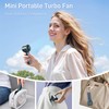 Portable Handheld Fan, Turbo Fan, Up to 10 Working Hours,