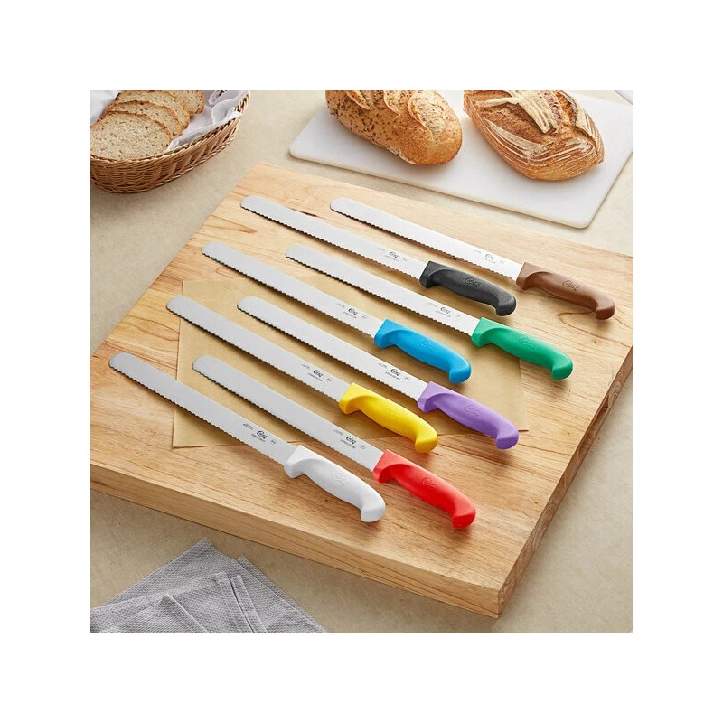 Choice 12" Serrated Edge Slicing / Bread Knife, NSF (select