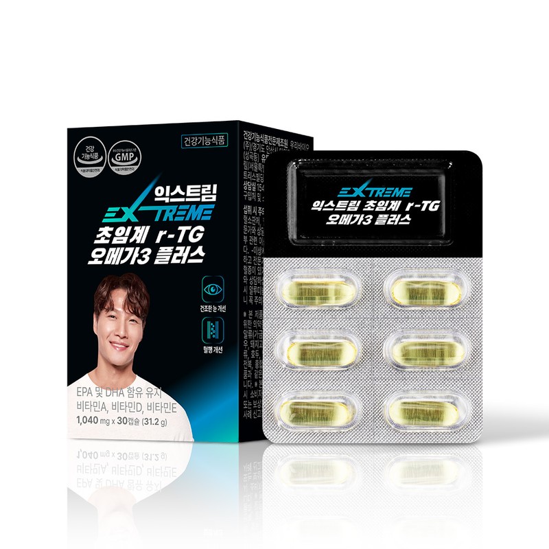 Extreme Kim Jong Kook Supercritical Altige Omega 3 Plus 30