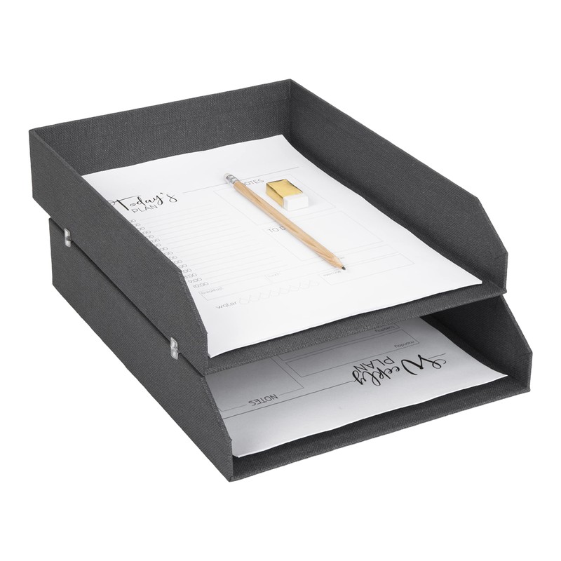 Bigso Box of Sweden Hakan Set of 2 Letter Trays