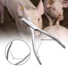Livestock Ear Notcher, Stainless Steel Pig Ear Plier Ear Notcher