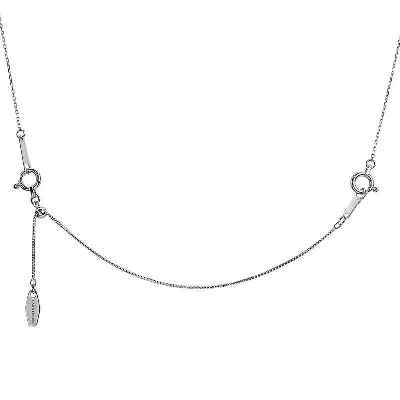 Lala Cristie Adjuster Chain, Platinum