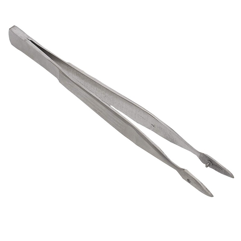 SURGICAL ONLINE Walter-CARMALT Splinter Forceps, Straight Stainless Steel 4.75"