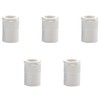 5Pcs PVC Female Adaptor, White Conduit Adaptor, 20mm Seal Connect