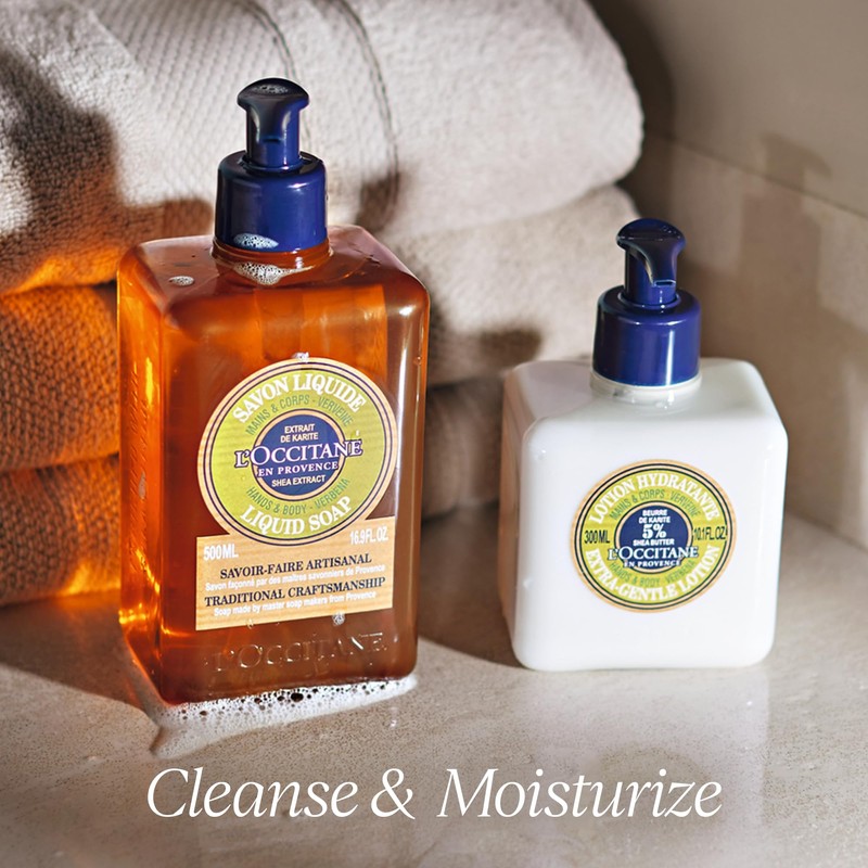 L'Occitane Shea Butter Hands & Body Verbena Extra-Gentle Lotion 10.10