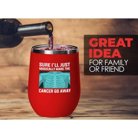 Radiologist Red Edition Wine Tumbler 12oz - Sure I'll just - Radiology Technician Humor Xray Sonographer Rad Tech Doctor MRI Technician
