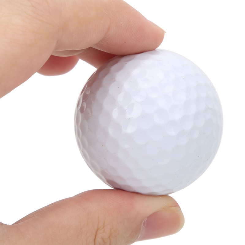 10Pcs Double Layer Golf Practice Balls Soft Putting Training Balls