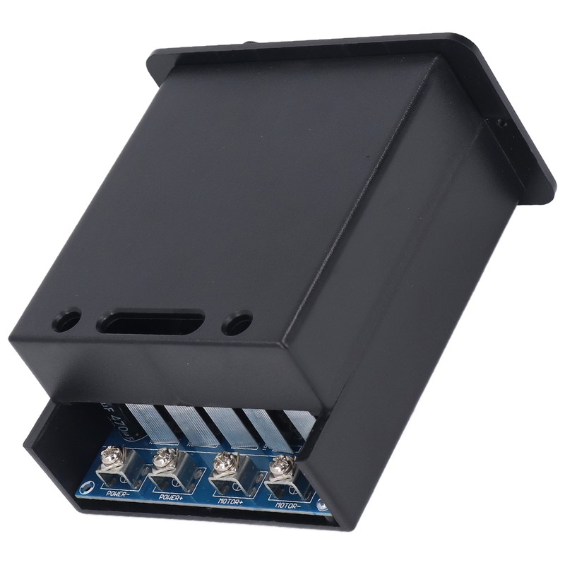 DC Motor Speed Regulator Digital Display ABS Dustproof Shell Adjustable