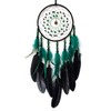 Donko Green and Black Dream Catcher with Pendant