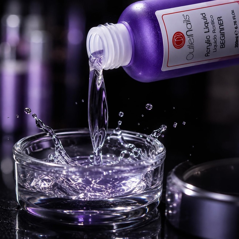 Acrylic Liquid 200ml - Ideal for Beginners - Disposable Acrylic