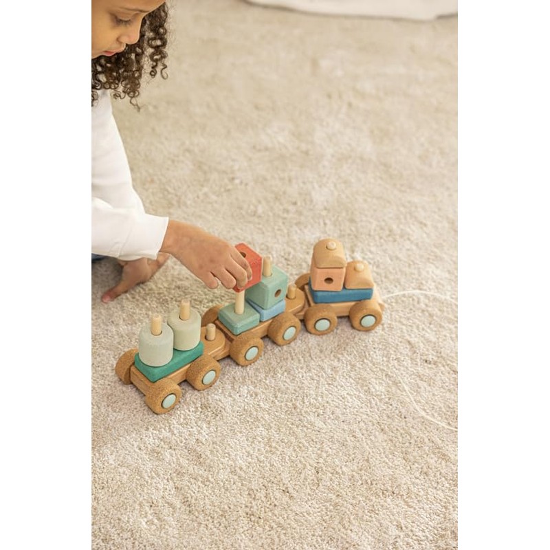 Korko Chugtastic Adventures Pull Train Sustainable Fun for Small Train