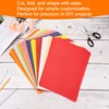 QUARKZMAN Coloured Parchment Paper, 20 Sheets White Transparency 8.5 x